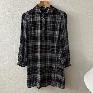 Longchamp Plaid Dress